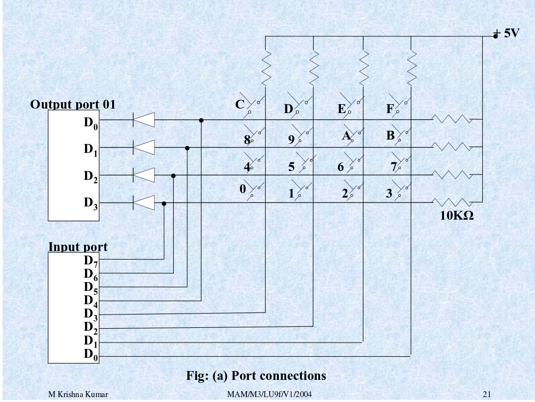 12 Key Schematic